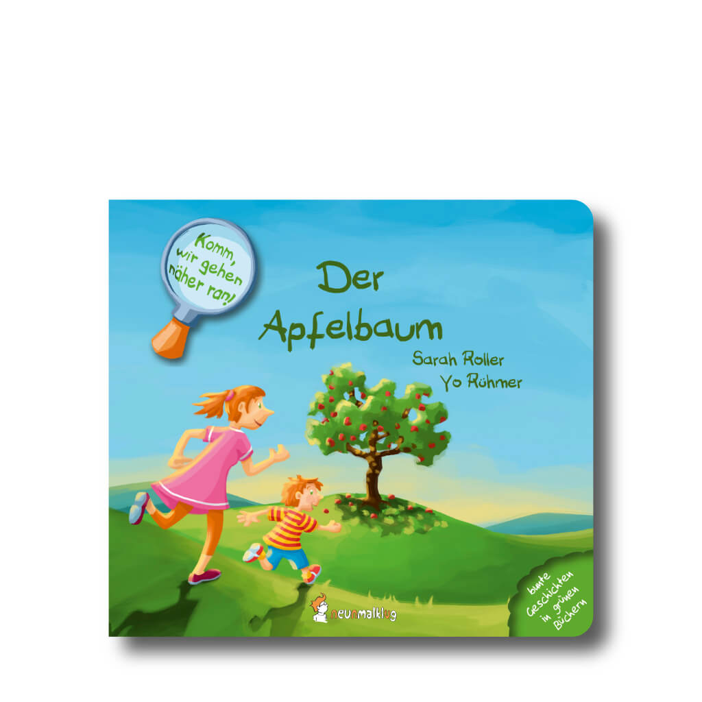 Pappbilderbuch Komm, wir gehen näher ran! Der Apfelbaum – Bilderbuch für Kinder bei Timardo online kaufen!