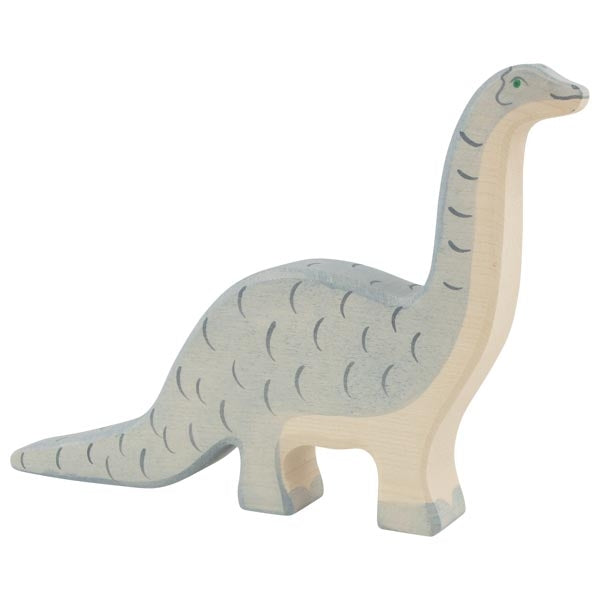 Holzfigur Dinosaurier Brontosaurus von HOLZTIGER 80332