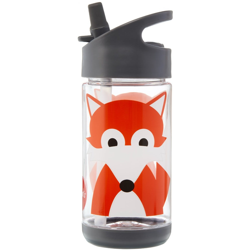 3 sprouts - Trinkflasche Fuchs - die graue Trinkflasche mit dem Fuchs-Motiv bei Timardo online kaufen! 