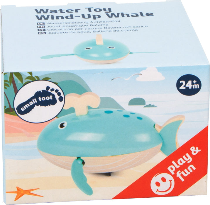 small foot Legler - Wasserspielzeug Aufzieh-Wal - Wal aus Holz zum Aufziehen im Wasser bei Timardo online kaufen! 