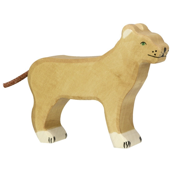 Holzfigur Löwin von HOLZTIGER