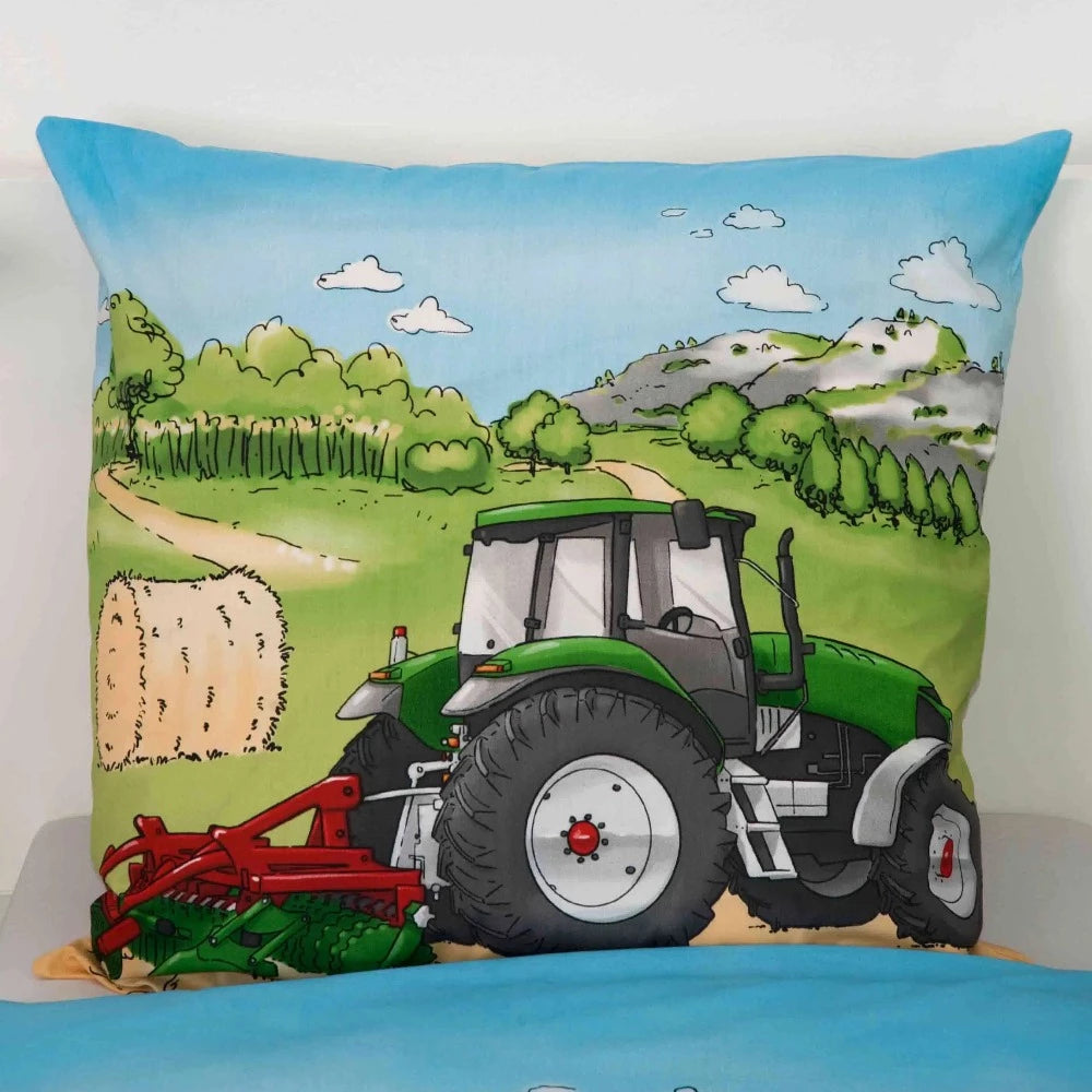 Kinderbettwäsche 135x200cm Traktor Herding Young Collection
