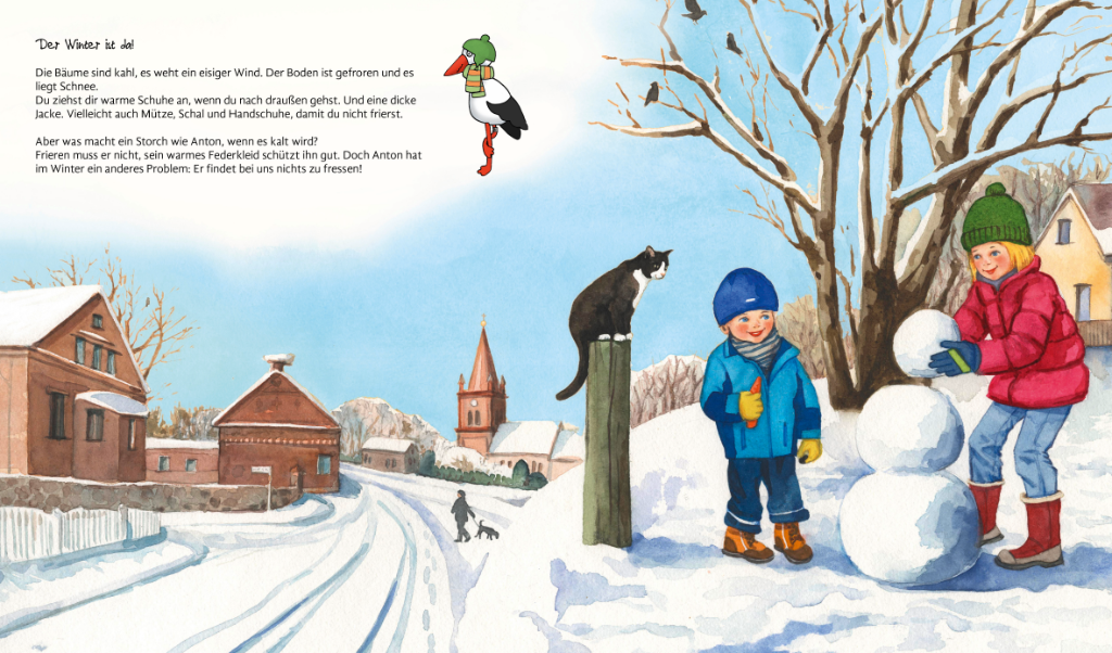 neunmalklug – Bilderbuch Was macht der Storch im Winter? – Bilderbuch für Kinder bei Timardo online kaufen!