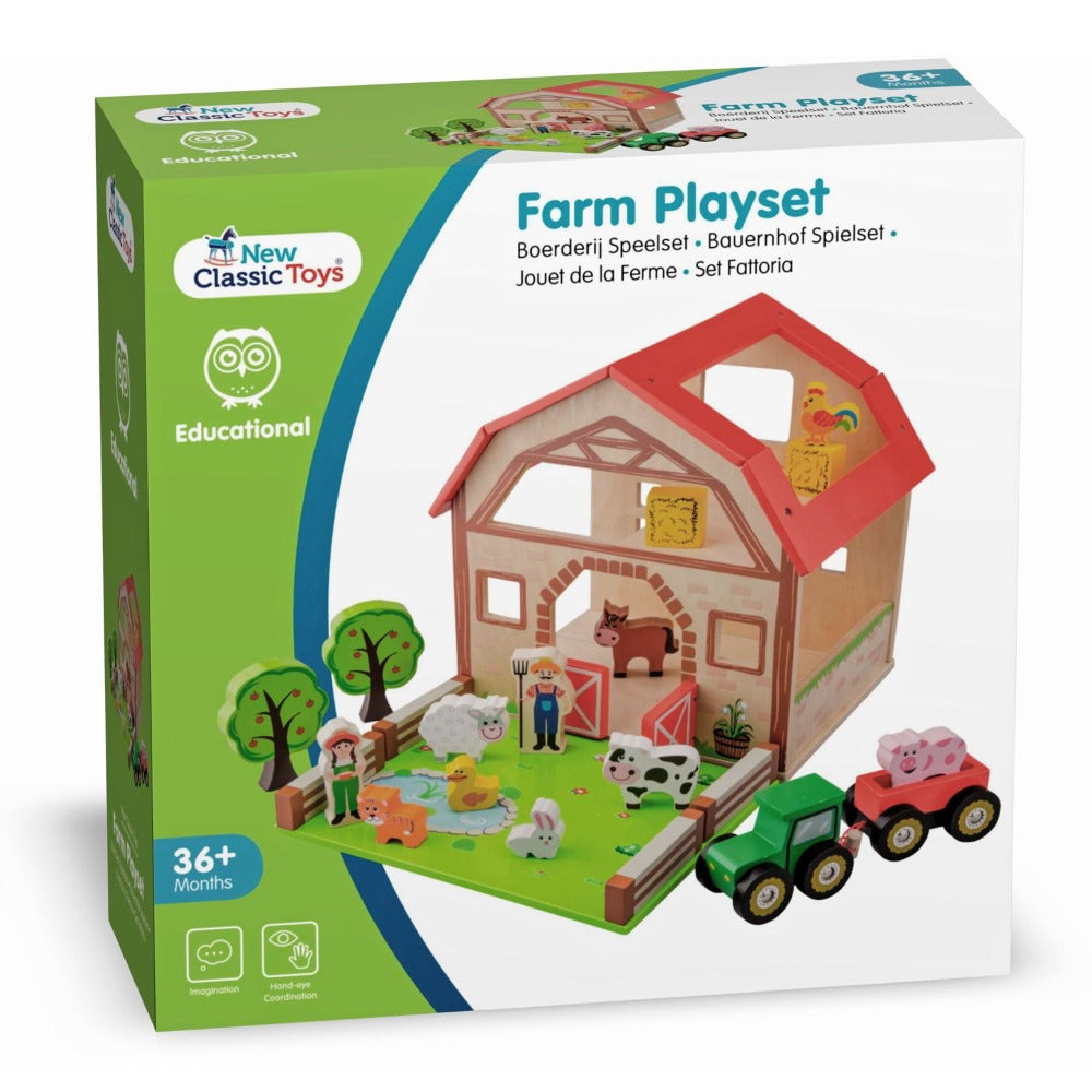 New Classic Toys Bauernhof Spiel Set