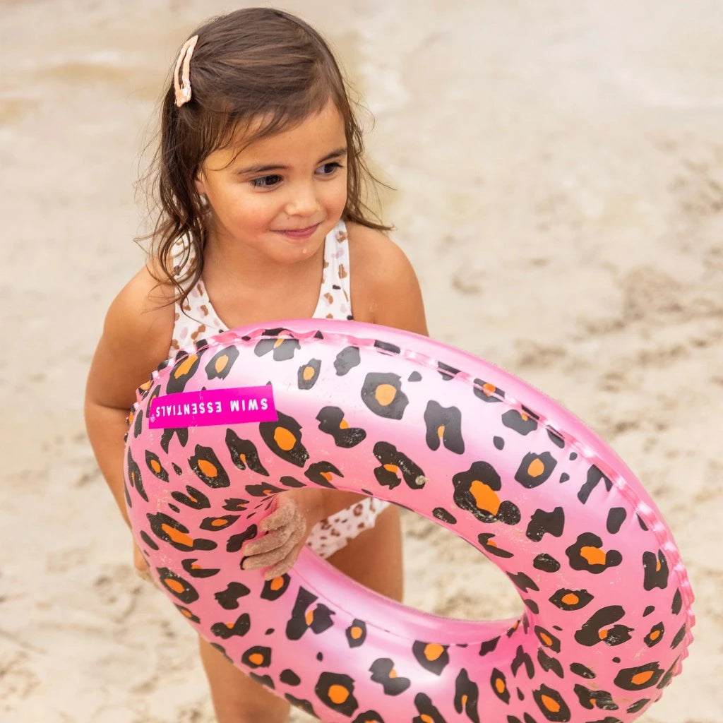 Schwimmring für Kinder 50cm Leopardenmuster von Swim Essentials