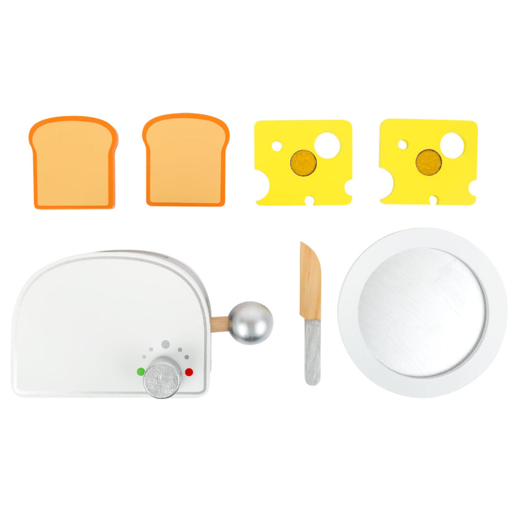 small foot – Frühstücks-Set Kinderküche – Ein tolles Toaster-Set für eine Spielküche bei Timardo online kaufen!