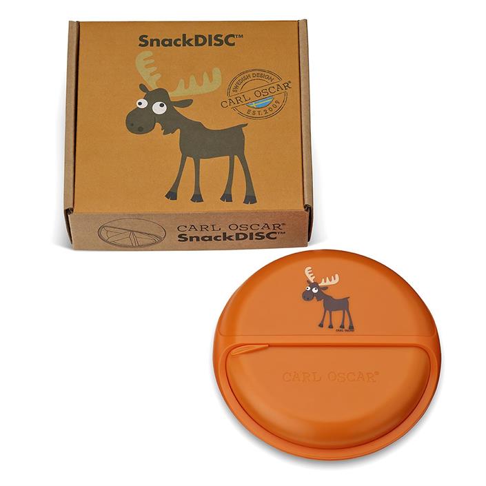 SnackDISC™ Lunchbox mit 5 Fächern in Orange von Carl Oscar