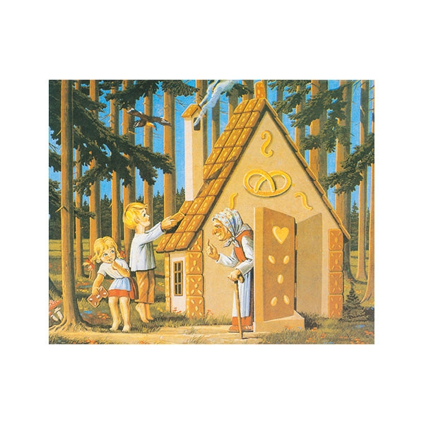 Würfelpuzzle Märchen 20-teilig aus Holz goki 57877