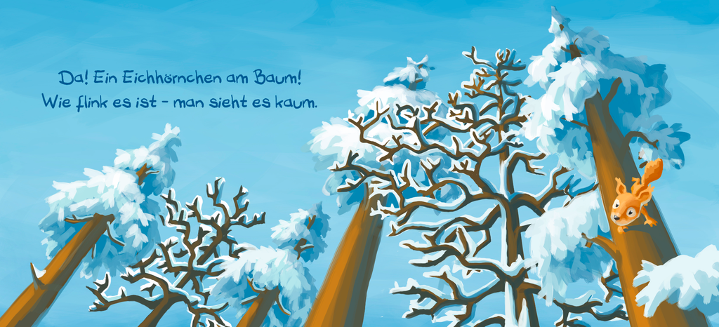 Pappbilderbuch Komm, wir gehen näher ran! Der Winterwald – Bilderbuch für Kinder bei Timardo online kaufen! 